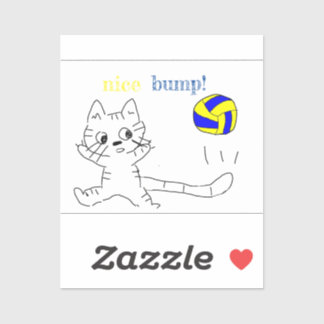 ボラボール猫シール シール