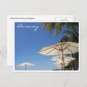 ボラリラックスカイ傘 ポストカード (正面/裏面)