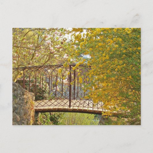 ボラルベルグのブレゲンツにあるオールドロマンチック橋 ポストカード (正面)