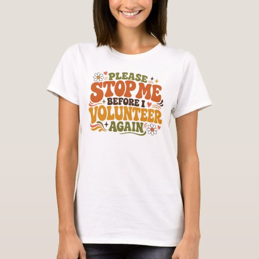 ボランティアあるある Tシャツ (正面)