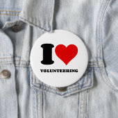 ボランティアが大好き 缶バッジ (インサイチュ)