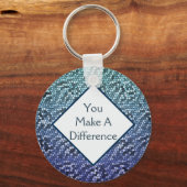 ボランティアで行う感謝の気持ち キーホルダー (正面)