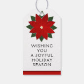 ボランティアのクリスマスギフトタグ ギフトタグ (裏面)