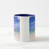 ボランティアの共有の神のすばらしい優美 マグカップ (中央)