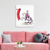 ボランティアの制服 キャンバスプリント (インサイチュ (リビング))