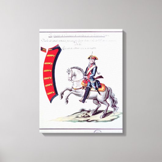 ボランティアの制服 キャンバスプリント (正面)