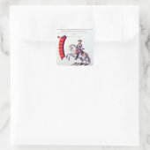 ボランティアの制服 スクエアシール (バッグ)