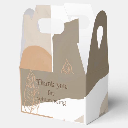 ボランティアの皆様に感謝 フェイバーボックス (オープン)