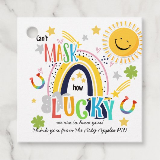 ボランティアの素晴らしさを隠すことはできない フェイバータグ (正面)