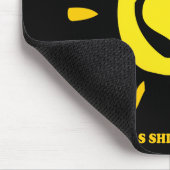 ボランティアはハートからつけます世界を照ります マウスパッド (コーナー)