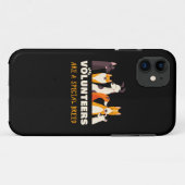 ボランティアは犬専用シェルター Case-Mate iPhoneケース (裏面(横))