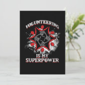 ボランティアは私のすごいパワーボランティア 招待状 (スタンド正面)