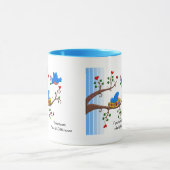 ボランティアは違いを生じます マグカップ (中央)