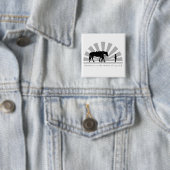 ボランティアはEquiエドのハートです 缶バッジ (インサイチュ)