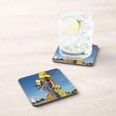 ボランティアへの献上品を認める  コースター (右側)