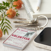 ボランティアクリッパーセーリング1900 キーホルダー (正面右)