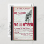 ボランティアクリッパーセーリング1900 ポストカード (正面/裏面)