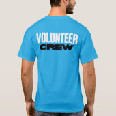 ボランティアクルーイベントTシャツ Tシャツ (裏面)