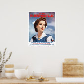 ボランティアナース側近ポスター ポスター (キッチン)