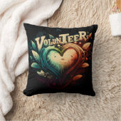 ボランティアハート クッション (ブランケット)
