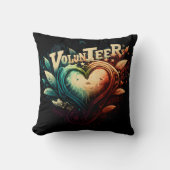 ボランティアハート クッション (正面)