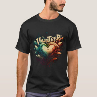 ボランティアハート Tシャツ