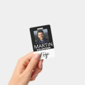 ボランティアバッジ | カスタム名札 バッジ (Handheld)