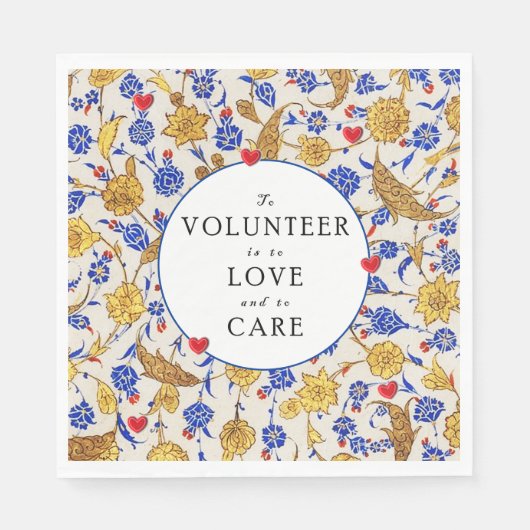 ボランティアパーティー スタンダードランチョンナプキン (正面)