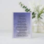 ボランティアヒーローのはがき ポストカード (スタンド正面)