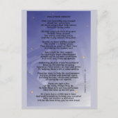 ボランティアヒーローのはがき ポストカード (正面)