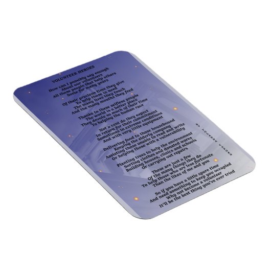 ボランティアヒーローのマグネット マグネット (右側)