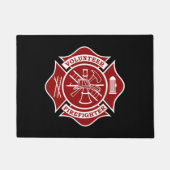 ボランティアファイアーファイター形式 – 18"x24" ドアマット (正面)
