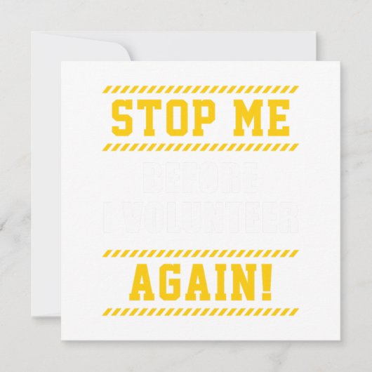 ボランティアボランティアのチャリティーイベント 招待状 (正面)