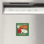 ボランティアマグネットのギフトチューリップをありがとう マグネット (インサイチュ (食洗機))