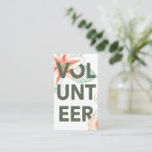 ボランティアヴィンテージフローラ 名刺 (スタンド正面)