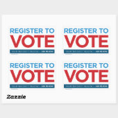 ボランティア副レジストラーステッカー 長方形シール (シート)