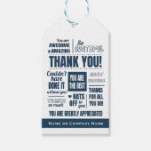 ボランティア感謝ありがとう ギフトタグ (正面)