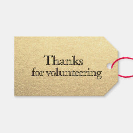 ボランティア感謝お礼 同僚 従業員 ギフトタグ
