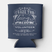 ボランティア感謝の気持ち 缶クーラー (正面)