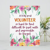 ボランティア感謝ボランティア感謝ギフト カード (スタンド正面)