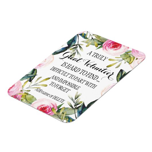 ボランティア感謝ボランティア感謝ギフト マグネット (左側)