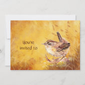 ボランティア感謝ランチョン招待状 & キツツキの鳥 招待状 (正面)