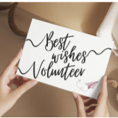 ボランティア最高ののサンキューカードの旅 サンキューカード