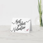 ボランティア最高ののサンキューカードの旅 サンキューカード (正面)