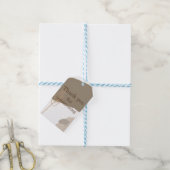 ボランティア活動に参加していただき、ありがとうございます　ボランティア感謝 ギフトタグ (より糸付き)