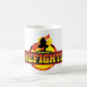 ボランティア消防士のコーヒーマグ コーヒーマグカップ (中央)
