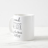 ボランティア誇りを持ったの指導者 コーヒーマグカップ (正面左)