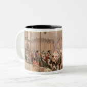 ボランティア1792年の出発 ツートーンマグカップ (正面左)