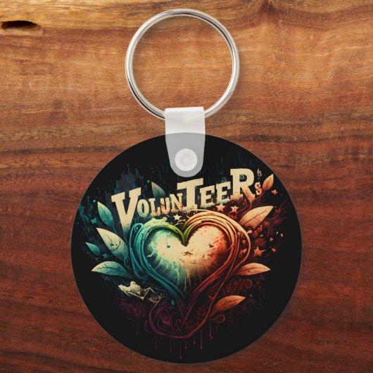 ボランティア キーホルダー (裏面)