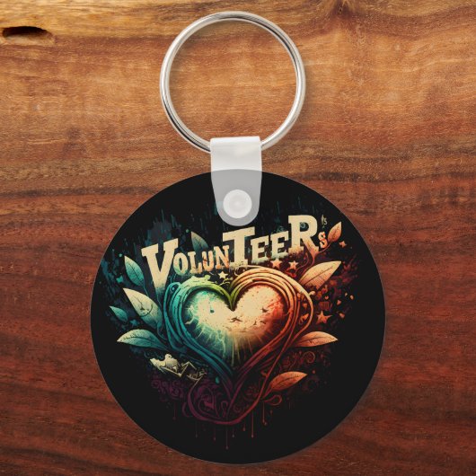 ボランティア キーホルダー (正面)